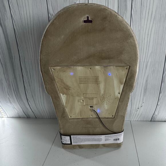 Discontinued Halloween Decoration Scary Jack O Lantern Skull Face Sounds 24x 10 - Picture 5 of 8